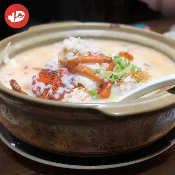 Cháo tôm hùm xanh Việt Nam