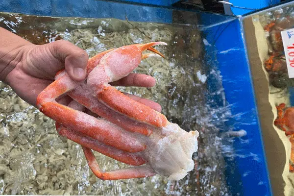 Chân cua tuyết đông lạnh