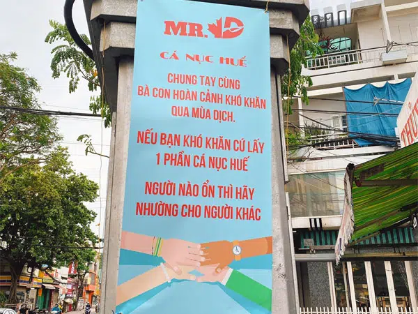 Cá nục huế miễn phí