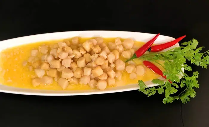 cồi sò điệp sốt bơ tỏi