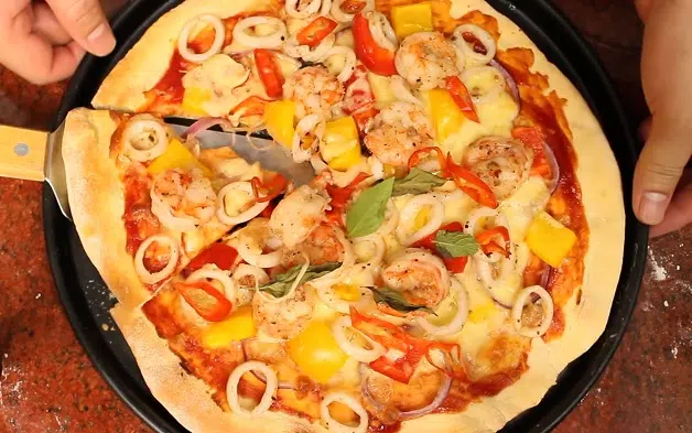 pizza hải sản