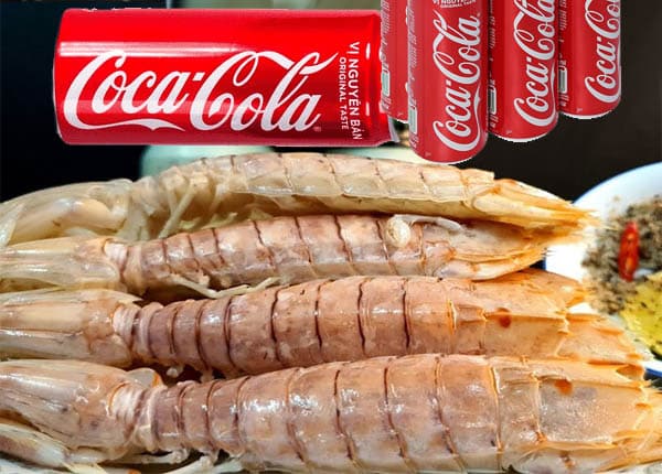 Món bề bề hấp Coca - Kết hợp độc đáo từ biển cả và Coca-Cola