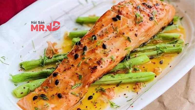 Cách làm cá hồi sốt chanh leo thơm ngon như nhà hàng