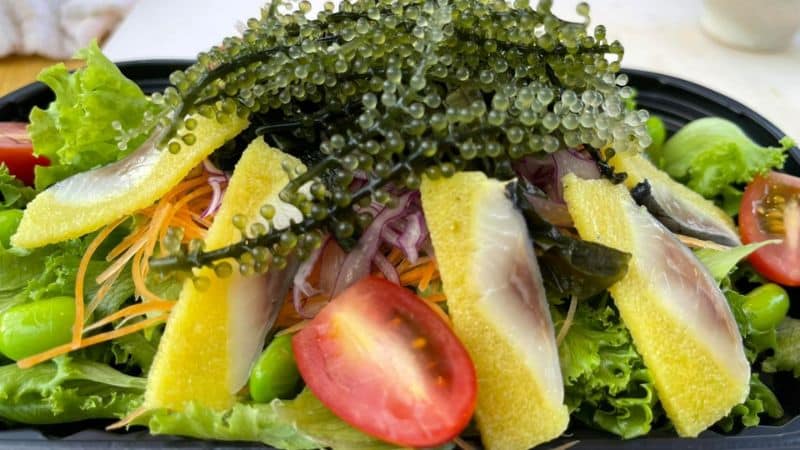 Salad cá trích ép trứng