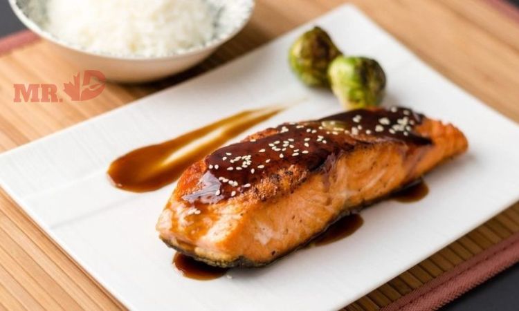 Cách nấu cá hồi sốt Teriyaki