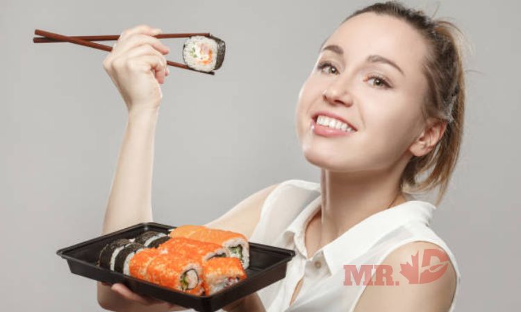 Bầu có được ăn sushi, sashimi cá hồi không?