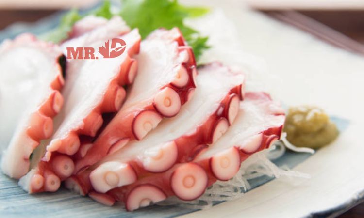 Sashimi bạch tuộc