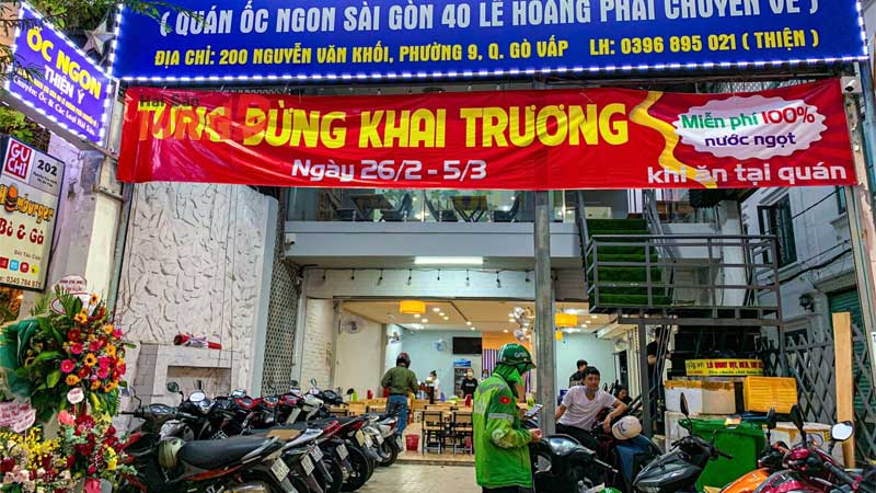 Điểm danh 13+ quán ốc Gò Vấp giá rẻ ngon, thực đơn đa dạng món