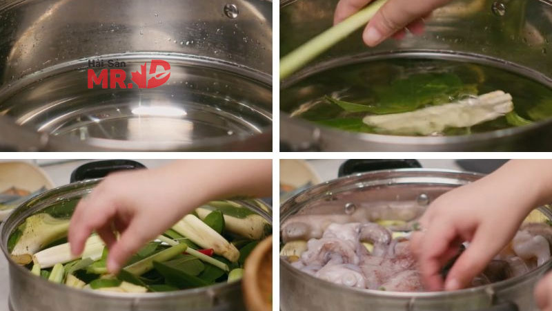 Cách làm bạch tuộc hấp với 5 món ngon khó cưỡng