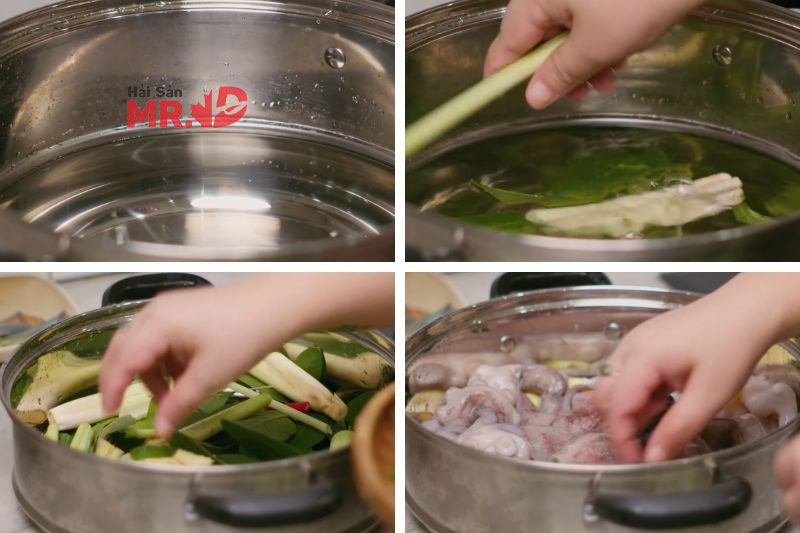 Cách làm bạch tuộc hấp bia thơm ngon, giòn ngọt