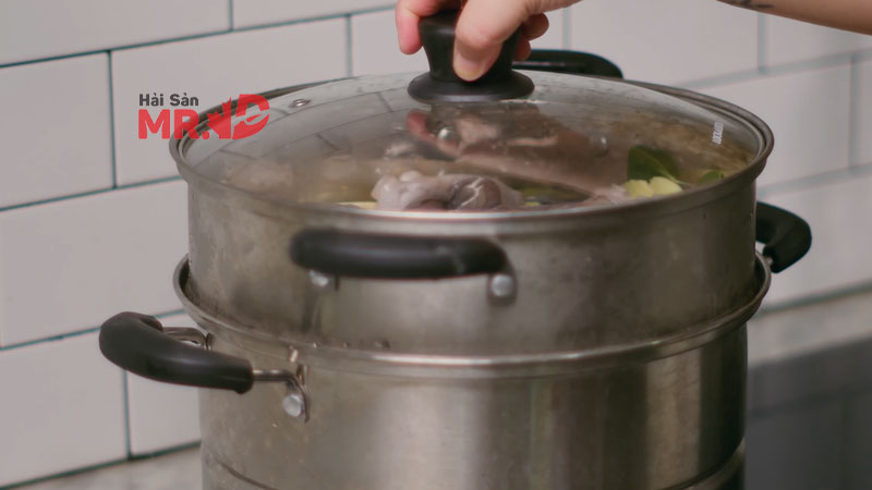 Cách làm bạch tuộc hấp gừng sả cực ngon tại nhà