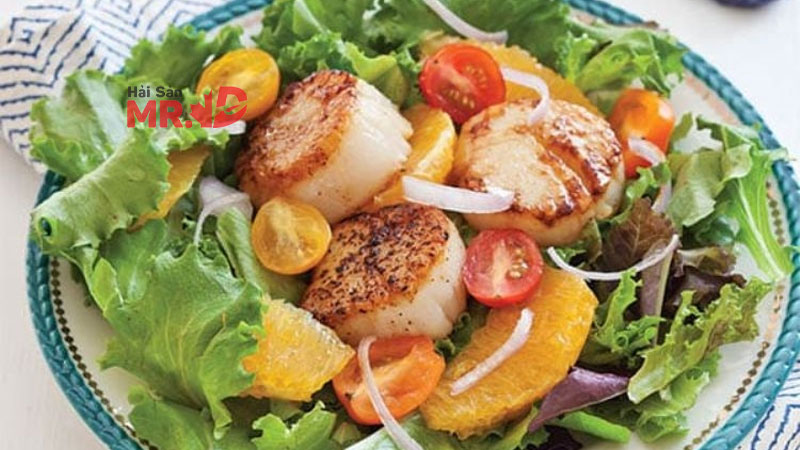 Salad cồi sò điệp